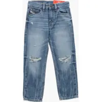 Blugi drepti Stone Washed 2010 Loose Fit Denims 13Cm Baieti