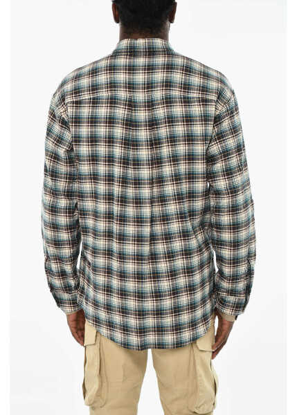 Camasi casual DSQUARED2 Checked Cotton Casual Pants Multicolor Barbati (BM 19713788) 2