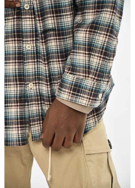 Camasi casual DSQUARED2 Checked Cotton Casual Pants Multicolor Barbati (BM 19713788) 3