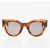C&eacute;line Tortoiseshell Frame Petra Sunglasses Brown