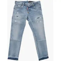 Blugi drepti Distressed Effect Clment Jeans Baieti