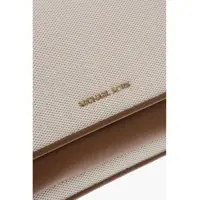 Genti de umar Michael Kors Dama - Genti de umar Michael Kors Michael Fabric Shoulder Bag With Leather Trims Beige Femei (BM 19713836) - B-mall.ro