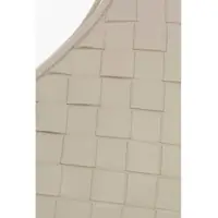 Genti de umar Bottega Veneta Dama - Genti de umar Bottega Veneta Braided Leather Shoulder Bag White Femei (BM 19713845) - B-mall.ro