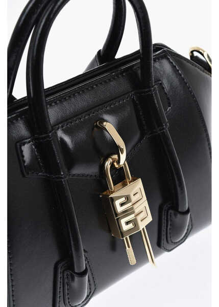 Genti de umar Givenchy Leather Antigona Mini Bag With Ton On Ton Monogram Black Femei (BM 19713854) 4