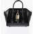 Givenchy Leather Antigona Mini Bag With Ton On Ton Monogram Black
