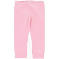 Colanti Solid Color Leggings With Embroidered Logo Fete