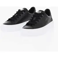Sneakers Leather City Low-Top Sneakers With Contrasting Sole Femei