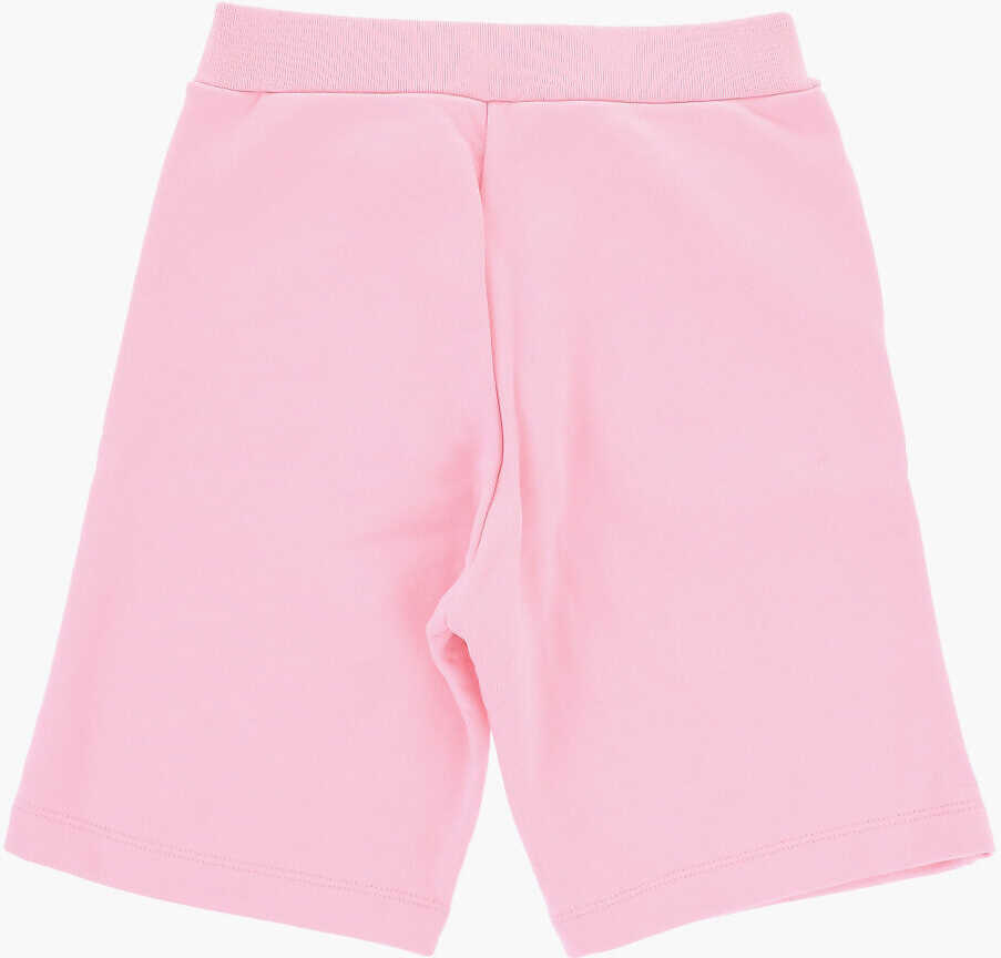 Pantaloni scurti Marni Brushed Cotton Shorts With Embossed Logo Pink Baieti (BM 19713995) 3