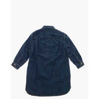 Camasi de blugi Diesel pentru Fete - Camasi de blugi Diesel Dark Washed Blex Denim Shirt Dress Blue Fete (BM 19714001) - B-mall.ro