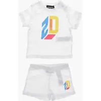 Tricouri Cotton Shorts And T-Shirt Set Baieti