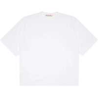 Tricouri Solid Color Crew-Neck T-Shirt With Embroidered Logo Baieti