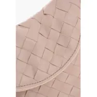 Genti de umar Bottega Veneta Dama - Genti de umar Bottega Veneta Braided Leather Shoulder Bag Pink Femei (BM 19714046) - B-mall.ro