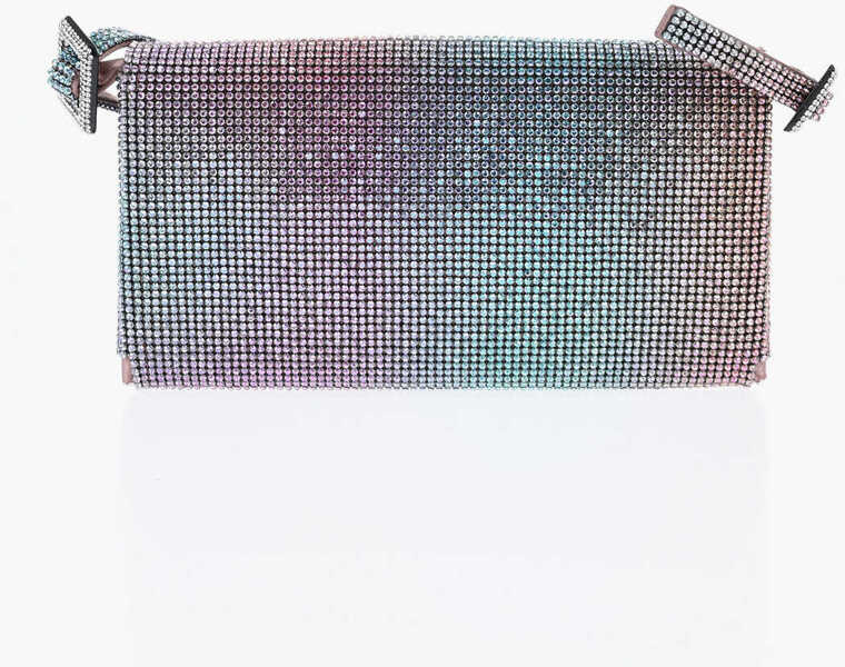 Genti de umar Benedetta Bruzziches Rhinestoned Vittissima Shoulder Strap Light Blue Femei (BM 19714055) 2