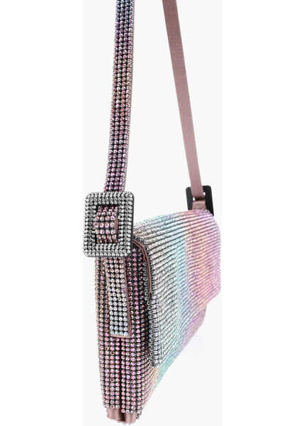 Genti de umar Benedetta Bruzziches Rhinestoned Vittissima Shoulder Strap Light Blue Femei (BM 19714055) 3