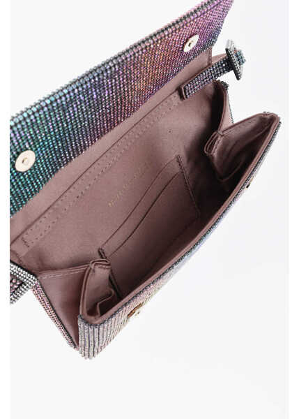 Genti de umar Benedetta Bruzziches Rhinestoned Vittissima Shoulder Strap Light Blue Femei (BM 19714055) 4