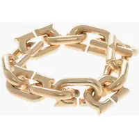 Bratari Gold Finished Maxi Chain Bracelet Femei