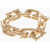 Salvatore Ferragamo Gold Finished Maxi Chain Bracelet Gold