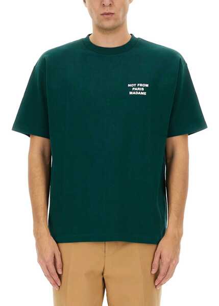 Tricouri DRLE DE MONSIEUR T-Shirt In Cotone GREEN Barbati (BM 19714178) 3