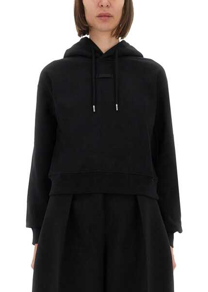 Bluze de trening JACQUEMUS The Grosgrain Hoodie BLACK Femei (BM 19714184) 2