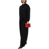 Bluze de trening Dama - Bluze de trening JACQUEMUS La Felpa Con Cappuccio Gros Grain BLACK Femei (BM 19714184) - B-mall.ro