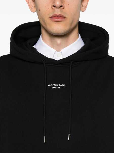 Bluze de trening DRLE DE MONSIEUR Hoodie BLACK Barbati (BM 19714193) 5