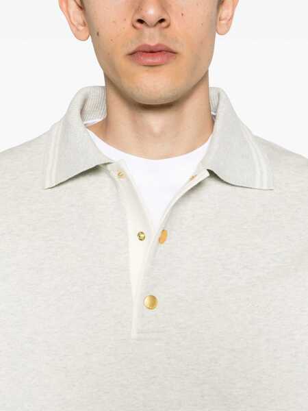 Tricouri Polo DRLE DE MONSIEUR Sweatshirt Polo. GREY Barbati (BM 19714208) 5