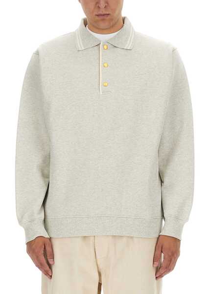 Tricouri Polo DRLE DE MONSIEUR Sweatshirt Polo. GREY Barbati (BM 19714208) 1