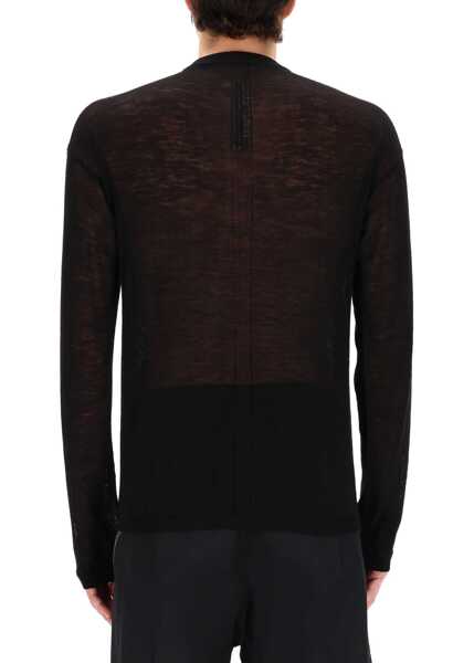 Pulovere Rick Owens Penta Sheer Pull Sweater BLACK Barbati (BM 19714214) 4