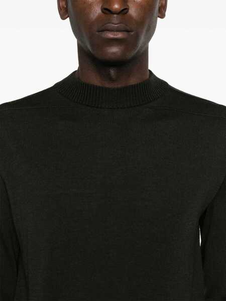 Pulovere Rick Owens Penta Sheer Pull Sweater BLACK Barbati (BM 19714214) 5