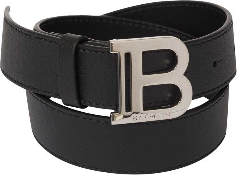 Curele Balmain Belt With Logo BLACK Fete (BM 19714223) 2