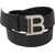 Balmain Belt With Logo BLACK