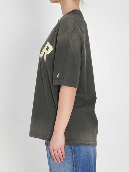 Tricouri Golden Goose Cotton Jersey T-Shirt BLACK Femei (BM 19714340) 3