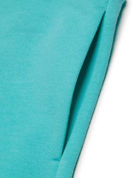 Pantaloni scurti DSQUARED2 Jersey Shorts With Drawstring Waist Light Blue Baieti (BM 19714343) 4