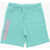 DSQUARED2 Jersey Shorts With Drawstringed Waist Light Blue