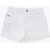 Diesel Cotton Pamlix Shorts With Logoed Buttons White