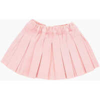 Fuste Pleated Gliselb Flared Skirt With Drawstring Waist Fete