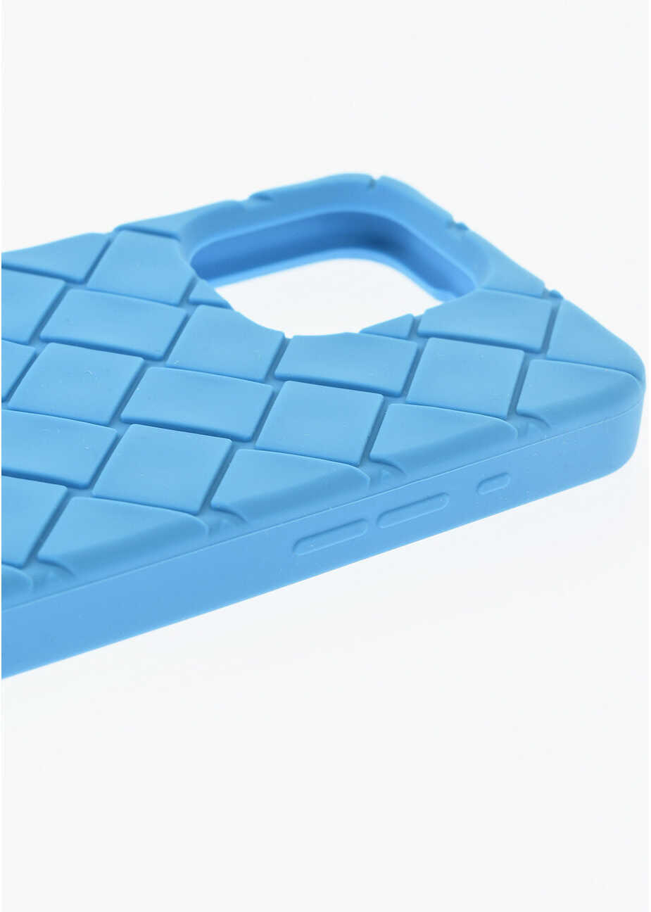 Huse mobil & tablete Bottega Veneta Silicone 15 Pro Max Iphone Case With Neck Strap Blue Barbati (BM 19714358) 3