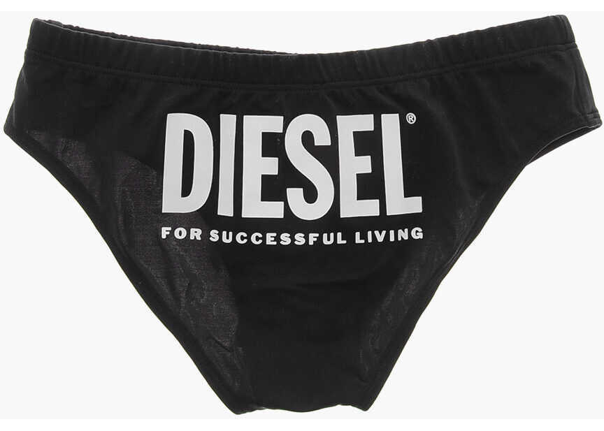 Chiloti Diesel Nylon Milvo Swim Briefs Black Baieti (BM 19714367) 3