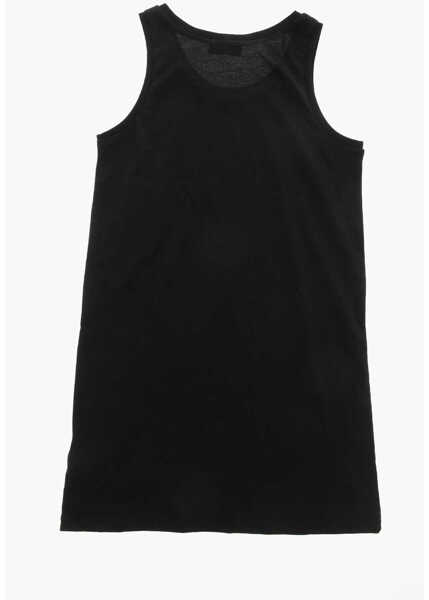 Rochii DSQUARED2 Icon Cotton Easy Tee Dress With Print Black Fete (BM 19714400) 3