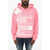 DSQUARED2 Cotton Hoodie With Logo Pink