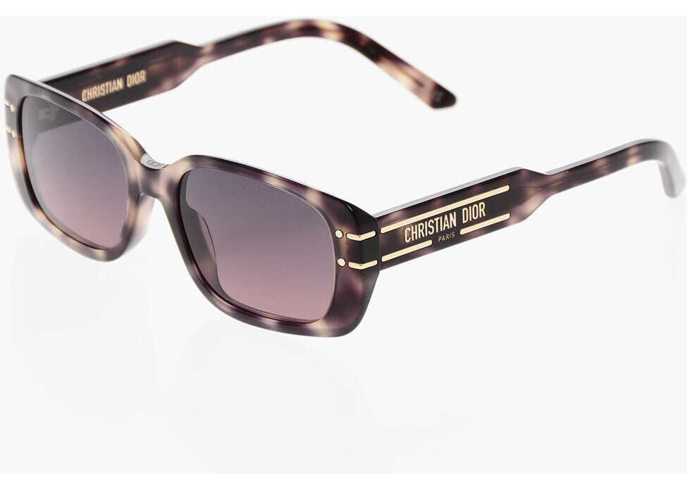 Ochelari de soare Dior Rectangular Signature Sunglasses With Tortoiseshell Frame Brown Femei (BM 19714418) 2