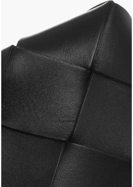 Genti de umar Bottega Veneta Braided Leather Mini Shoulder Bag Black Femei (BM 19714424) 4