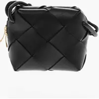 Genti de umar Braided Leather Mini Shoulder Bag Femei