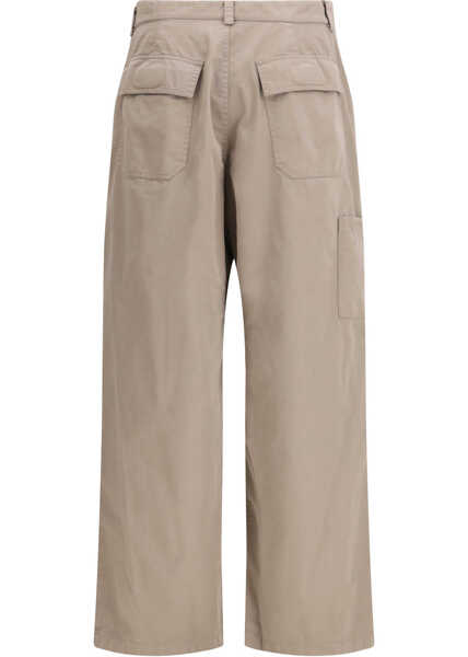 Pantaloni casual Balenciaga Workwear Trousers NEW BEIGE Barbati (BM 19714454) 2