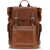 Brunello Cucinelli Braided Calf City Backpack BRANDY