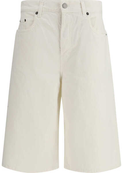Blugi HAIKURE Becky Twill 45 Bermuda Shorts OFF WHITE Femei (BM 19714499) 1