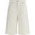 HAIKURE Becky Twill 45 Bermuda Shorts OFF WHITE