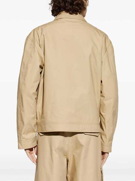 Jachete Moschino Zip closure Jacket MARRONE Barbati (BM 19714502) 4