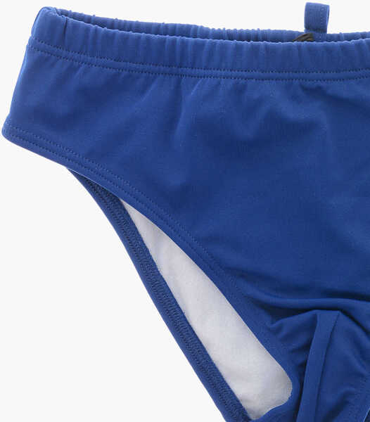 Chiloti DSQUARED2 Swimsuit Briefs With Printed Logo Blue Baieti (BM 19714529) 2