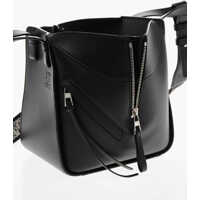 Genti tip postas Loewe Dama - Genti tip postas Loewe Leather Hammock Crossbody Bag With Logo Black Femei (BM 19714535) - B-mall.ro